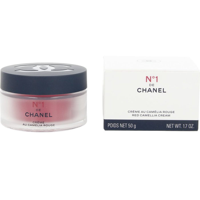 Chanel Nº1 DE CHANEL Crema Facial con Camelia Roja - Cuidado Antiedad, Vitalidad y Firmeza para la Piel, 50g Chanel Nº1 DE CHANEL Crema Facial con Camelia Roja - Cuidado Antiedad, Vitalidad y Firmeza para la Piel, 50g