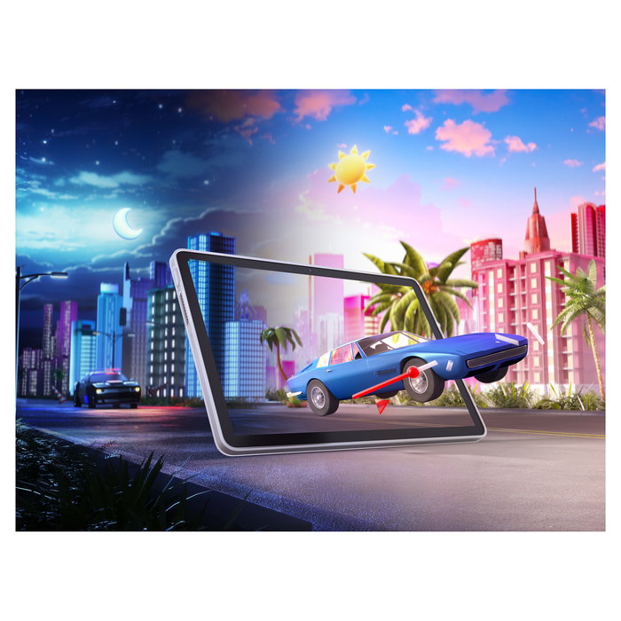 Lenovo Tableta Móvil 64 GB con Pantalla de 10.1" y Funda Incluida