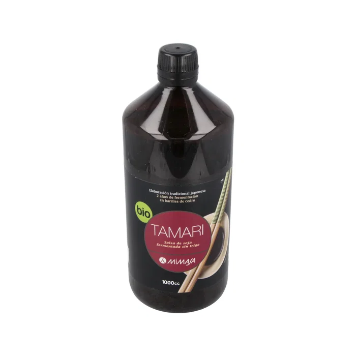 MIMASA Salsa de Soja Tamari Natural Bio Sin Trigo 1L MIMASA Salsa de Soja Tamari Natural Bio Sin Trigo 1L