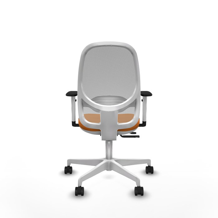 PIQUERAS Y CRESPO Silla de oficina Cilanco Naranja y Gris PIQUERAS Y CRESPO Silla de oficina Cilanco Naranja y Gris