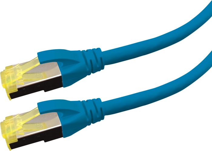 LOGON PREMIUM APR6A005B Cable de Red Cat 6A S/FTP LSOH de 0.5m Azul LOGON PREMIUM APR6A005B Cable de Red Cat 6A S/FTP LSOH de 0.5m Azul