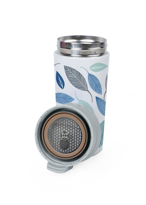Thermosport Travel Mug Decorada 360ml (7.8 x 6.5 x 18 cm) (12 Unidades)