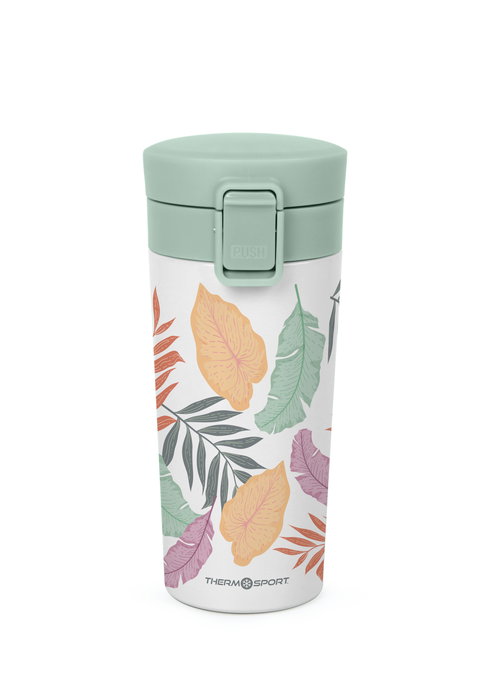 Thermosport Travel Mug Decorada 360ml (7.8 x 6.5 x 18 cm) (12 Unidades)