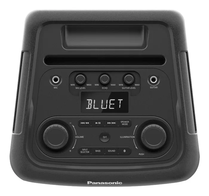Panasonic SC-TMAX45 Altavoz Bluetooth para Fiestas 1000 W - Negro, Luz LED, Radio FM, Asa de Transporte, Conectividad Alámbrica e Inalámbrica