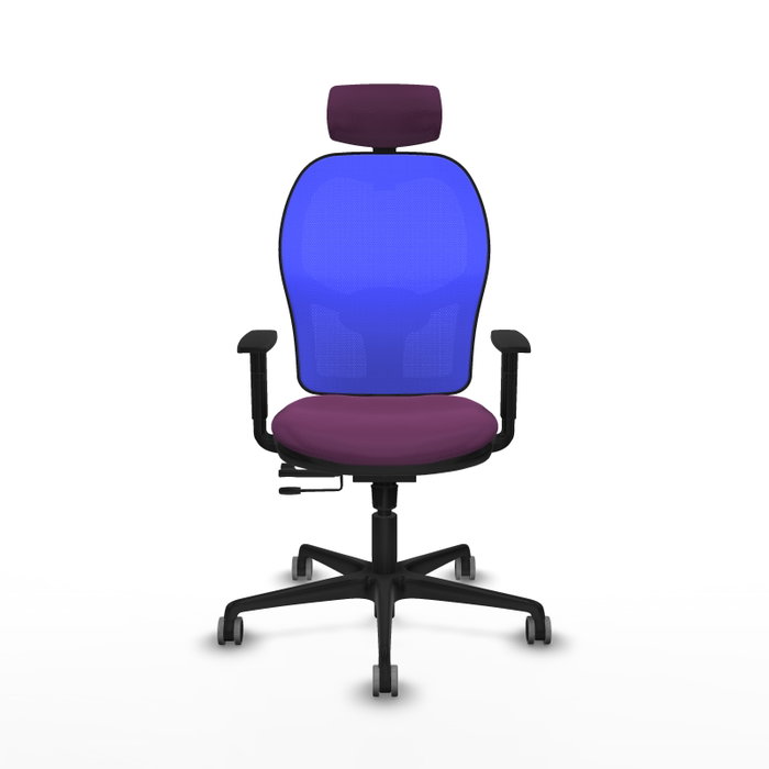 PIQUERAS Y CRESPO Silla de oficina Jorquera Sincro/Traslack Morado y Azul PIQUERAS Y CRESPO Silla de oficina Jorquera Sincro/Traslack Morado y Azul