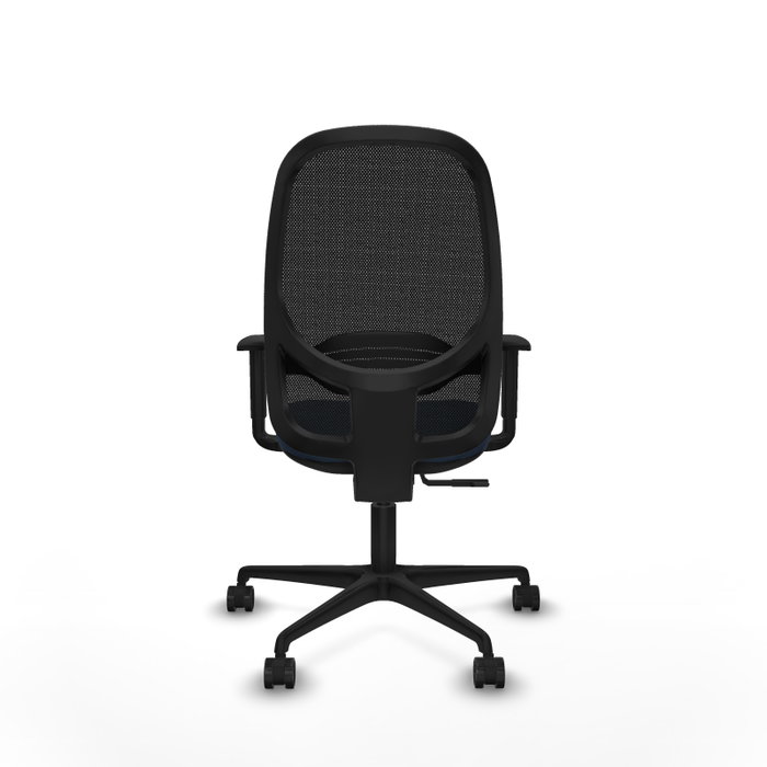 PIQUERAS Y CRESPO Silla de oficina Cilanco Azul marino y Negro