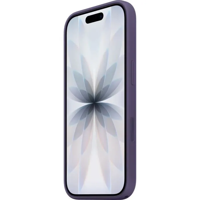 Iphone 17 silicone case with magsafe - purple fog