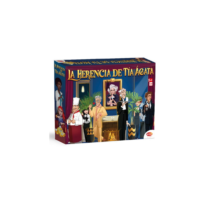 Bizak 62855053 La Herencia De Tia Agata Juego de Mesa Español +8 Años