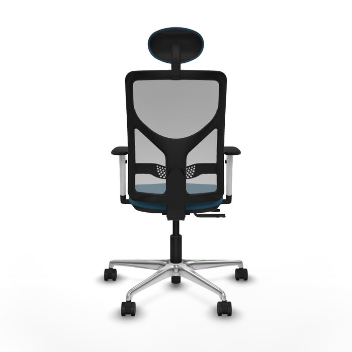 PIQUERAS Y CRESPO Silla de oficina Motilla con mecanismo Sincro/Traslack Verde petróleo y Gris PIQUERAS Y CRESPO Silla de oficina Motilla con mecanismo Sincro/Traslack Verde petróleo y Gris