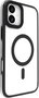 eSTUFF INFINITE HELSINKI Funda Magnética Compatible con MagSafe para iPhone 16 Plus con Soporte - Negra - 86% Plástico Reciclado - Protección contra Caídas