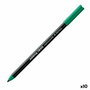 Edding Rotulador 1300 Verde Punta Redonda 2 mm (Set de 10)