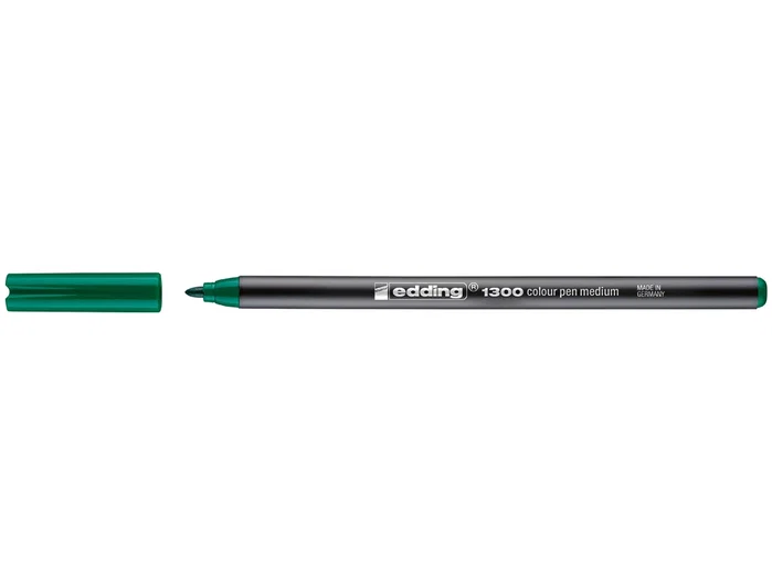 Edding Rotulador 1300 Verde Punta Redonda 2 mm (Set de 10)