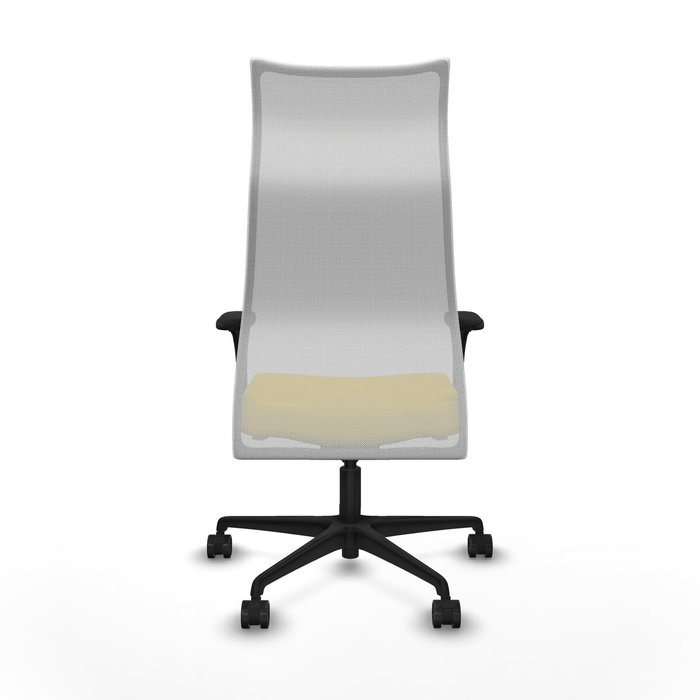 PIQUERAS Y CRESPO Albacete Silla de oficina malla sincro blanca y bali amarillo PIQUERAS Y CRESPO Albacete Silla de oficina malla sincro blanca y bali amarillo