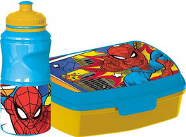 Set de Fiambrera y Bidón Spider-Man CZ11279 380 ml 17 cm Plástico