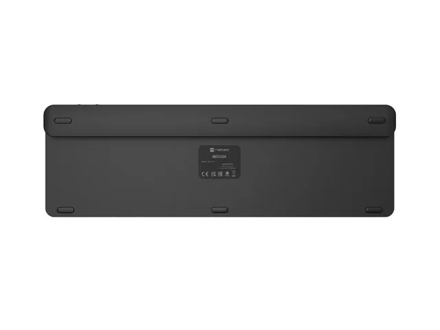 Natec Medusa Klawiatura Bezprzewodowa Bluetooth 2.4 GHz Slim Czarna 21 Klawisze Multimedialne Układ Polski