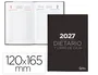 Liderpapel Dietario 2027 Octavo Negro 120x165mm