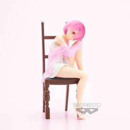 BANPRESTO Figura Ram Re:Zero Relax Time Starting Life in Another World 18cm