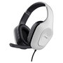 Trust GXT 415W Zirox Auriculares Gaming Blanco