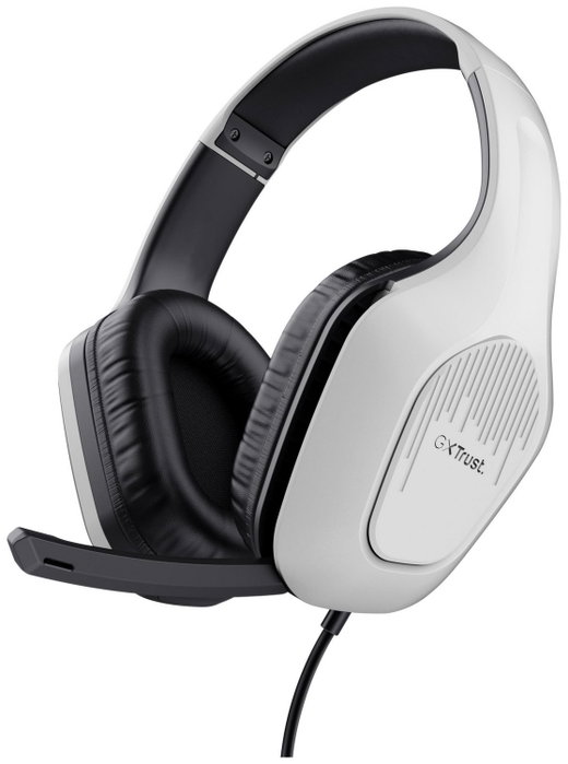 Trust GXT 415W Zirox Auriculares Gaming de Diadema Blanco