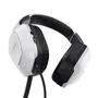 Trust GXT 415W Zirox Auriculares Gaming Diadema Alámbricos Blanco, Micrófono Plegable y Mudo, Drivers 50mm, Compatibles PC/Consola, Cable 2m