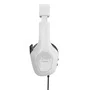 Trust GXT 415W Zirox Auriculares Gaming Diadema Alámbricos Blanco, Micrófono Plegable y Mudo, Drivers 50mm, Compatibles PC/Consola, Cable 2m