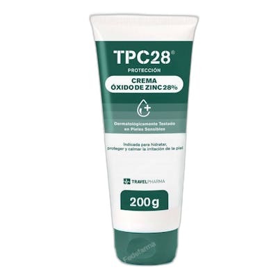 TPC28 Crema con Óxido de Zinc 28% - Pomo 200 g