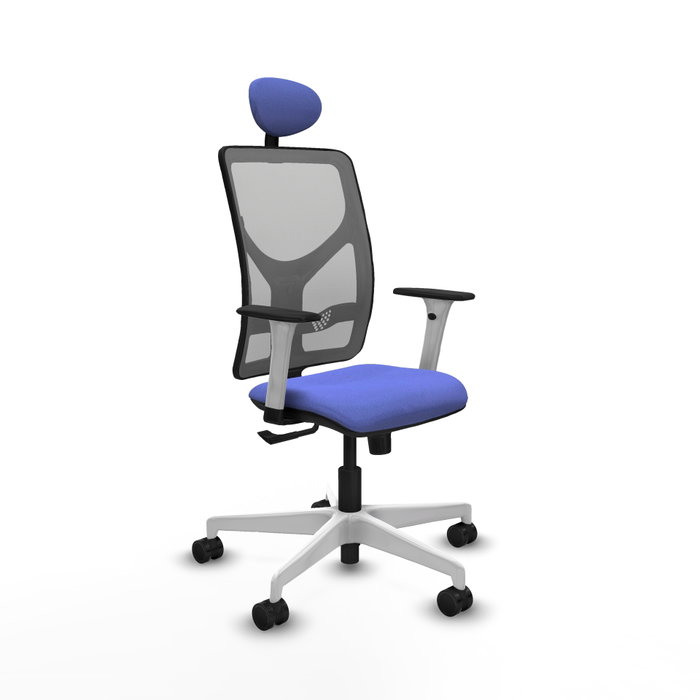 PIQUERAS Y CRESPO Silla de oficina Motilla Azul claro con mecanismo Sincro PIQUERAS Y CRESPO Silla de oficina Motilla Azul claro con mecanismo Sincro