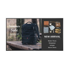 AG Neovo QM-6502 Pantalla LED 165.1cm(65") Negra para Señalización Digital