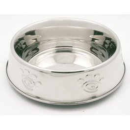 Nayeco Nordic Comedero de Acero Inoxidable con Grabado en Espiral, 0.71 L