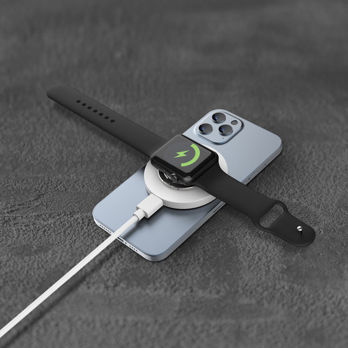 Muvit Cargador Inalámbrico MCWIR0013 15W con USB-C y Cable USB-C