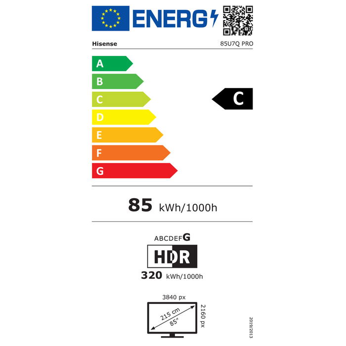 Smart TV Hisense 85U7Q PRO 85" 4K Ultra HD LED HDR Smart TV Hisense 85U7Q PRO 85" 4K Ultra HD LED HDR