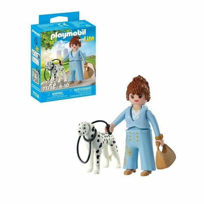 Playmobil Mánager con Dálmata 71736 My Life