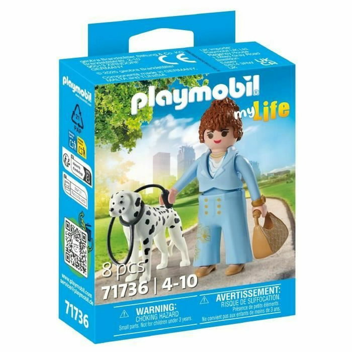 Playmobil Mánager con Dálmata 71736 My Life