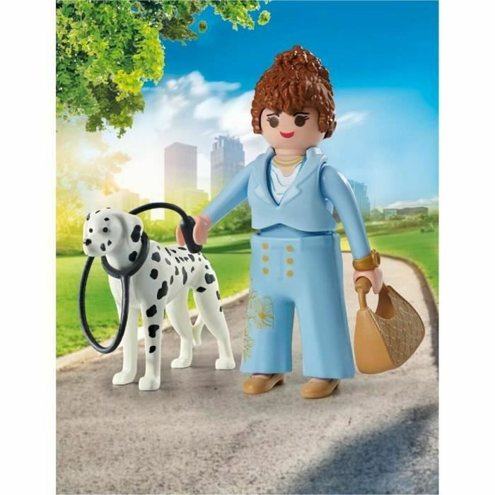 Playmobil Mánager con Dálmata 71736 My Life