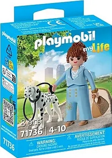 Playmobil Mánager con Dálmata 71736 My Life