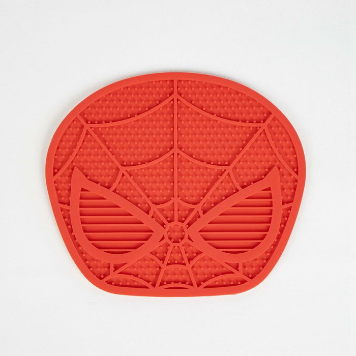 Cerdá Comedero Para Perro Silicona Spiderman Rojo