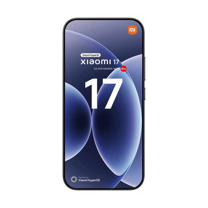 Smartphone Xiaomi 17 5G 6,3" Octa Core Qualcomm Snapdragon 8 Gen 5 12 GB RAM 256 GB Negro Smartphone Xiaomi 17 5G 6,3" Octa Core Qualcomm Snapdragon 8 Gen 5 12 GB RAM 256 GB Negro