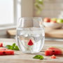Home Deco Factory Vaso Vidrio Secret Glass 400 ml Figuras Fruta Borosilicato