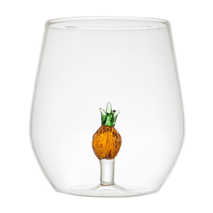 Home Deco Factory Vaso Vidrio Secret Glass 400 ml Figuras Fruta Borosilicato