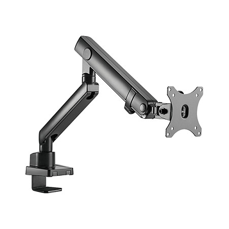 ICY BOX IB-MS313-T Soporte para Monitor de 1 Pantalla hasta 32" con Abrazadera de Escritorio, Negro