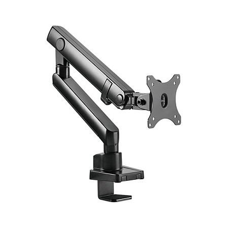 ICY BOX IB-MS313-T Soporte para Monitor de 1 Pantalla hasta 32" con Abrazadera de Escritorio, Negro