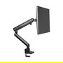 ICY BOX IB-MS313-T Soporte para Monitor de 1 Pantalla hasta 32" con Abrazadera de Escritorio, Negro