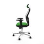 PIQUERAS Y CRESPO Silla de oficina Jorquera Verde y Blanco