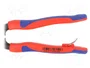 KNIPEX Tijeras de corte sin fase para trabajos en alturas 190mm