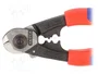 KNIPEX Tijeras de corte sin fase para trabajos en alturas 190mm