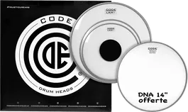 CODE Tom Pack Code Law Standard Transparente (12,13,16" + Dna 14 ")