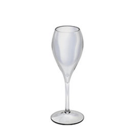 Iberia Copa Champagne - Copa de Tritán 20 cm de alto, 18 cl - Cristalería (Set de 12)