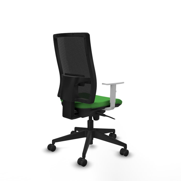 PIQUERAS Y CRESPO Silla de oficina Horna con mecanismo Sincro, Verde y Negro PIQUERAS Y CRESPO Silla de oficina Horna con mecanismo Sincro, Verde y Negro