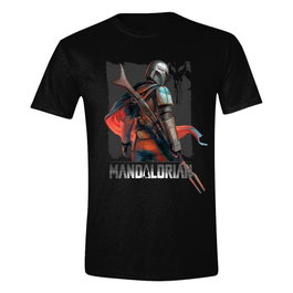 Star Wars The Mandalorian Camiseta Mando Pose talla M