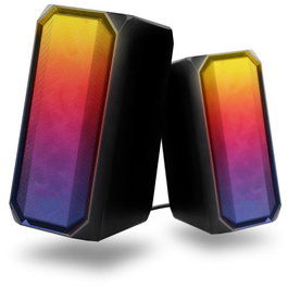 T'nb Altavoces Gaming RGB Wired Speakers - Negro